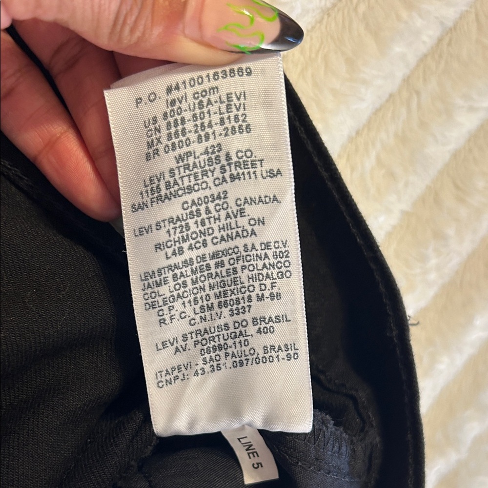 Women’s Levi’s 524 Too Superlow Skinny Jeans - Picture 11 of 16